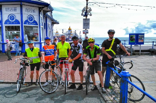 Summer ride to Eastbourne Pier